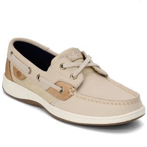 Sperry Women's Tan and Cream Flats